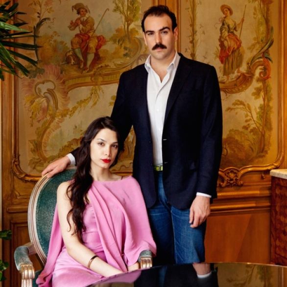 Alia Raza and Ezra Woods (Photo from ‪Colognoisseur‪,‪ by Town and Country)