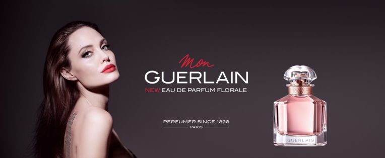 Angelina Jolie - Guerlain’s “Mon Guerlain Eau de Parfum Florale”